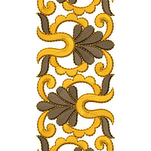 Lace Embroidery Design 20738