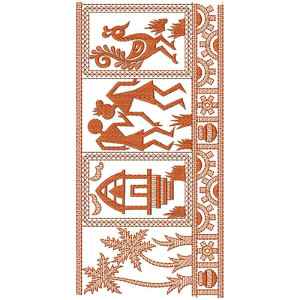 African Lace Embroidery Design 21232