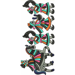 Lace Machine Embroidery Design 21350