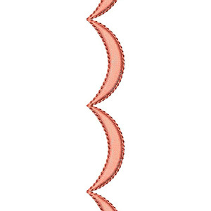 Massive Waves Like Embroidery Design 21409