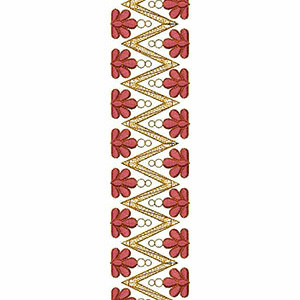 Heavy Wedding Wear Lace Embroidery Design 21638