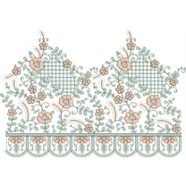 Cording Lace Border Embroidery Design