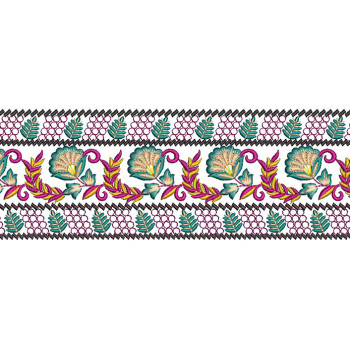 Embroidery Designs For Saree Pallu