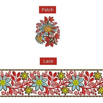 Turkish Embroidery Pattern Lace