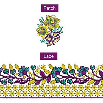Saree Embroidery Border Design