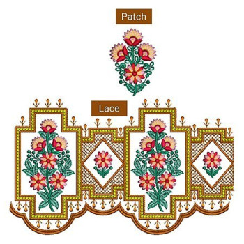 Ethenic Ukraine Lace Embroidery