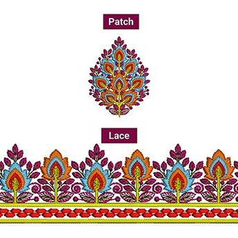 Embroidery Lace For Saree