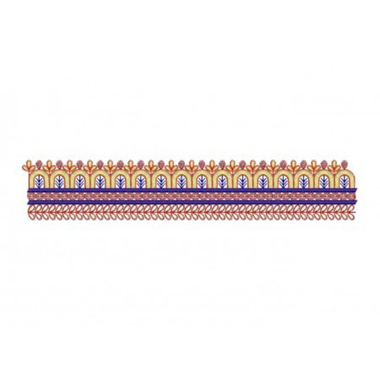 Embroidery Lace Pattern For Dupatta