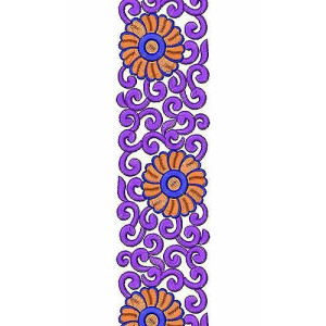 Modern Ethnic Embroidery Design 2235