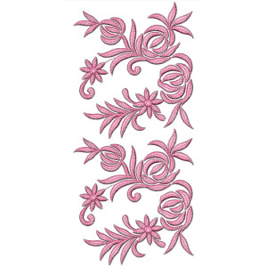 Saree Lace Embroidery Design 22442