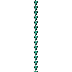 Triangle Lace Embroidery Design 22584