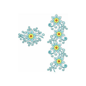 Brazil Lace Embroidery Design 22971