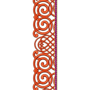 Lace Embroidery Design 22992