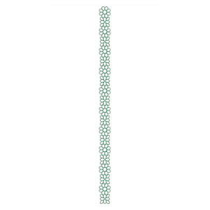 Awesome Cording Lace Embroidery Design DST 25938