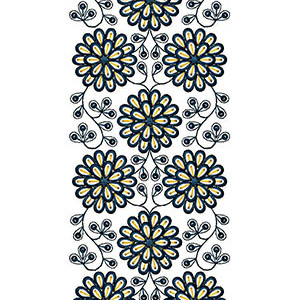 Flower Bunch Embroidery Lace Design 23436