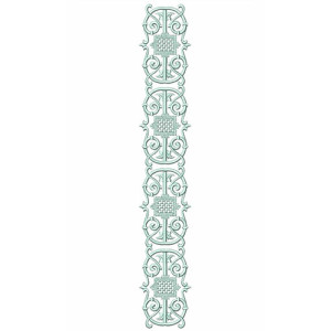 Wondrous Lace Border Embroidery Design 23987