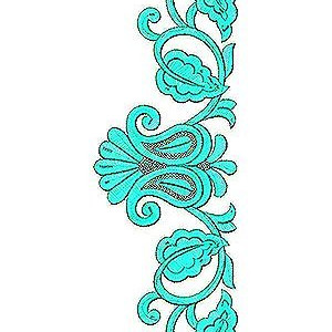 Delicate Designer Lace Dress Allover Design