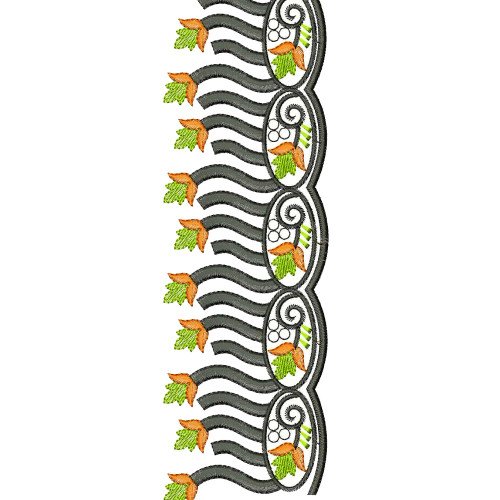 Antique Lace Machine Embroidery Design 25750