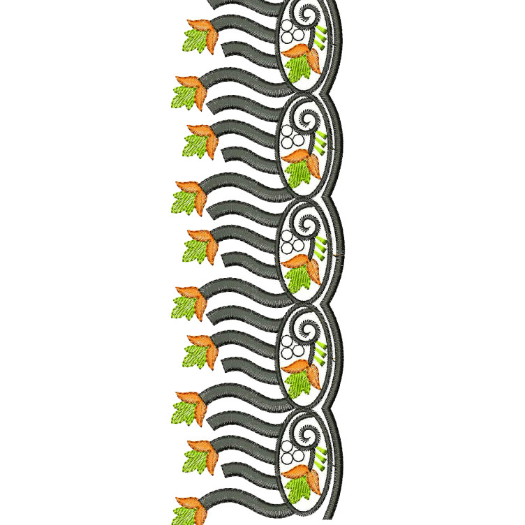 Antique Lace Machine Embroidery Design 25750