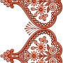 Fancy Big Border Embroidery Design 25752