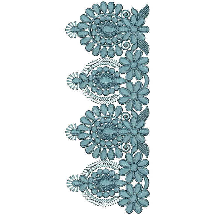 Couture Lace Machine Embroidery Design 25798