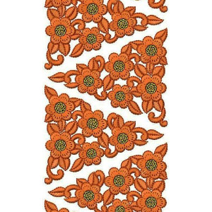 Brazilian Embroidery | Machine Work Design 3019