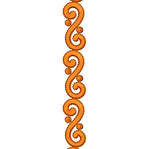 Lace Embroidery Design 30296