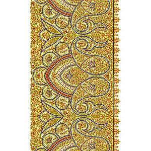 Lace Embroidery Design 30343