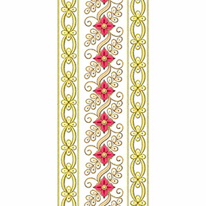 Lace Embroidery Design 30399