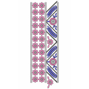 Lace Embroidery Design 30400