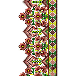 Lace Embroidery Design 30469