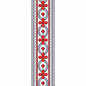 Lace Embroidery Design 30471