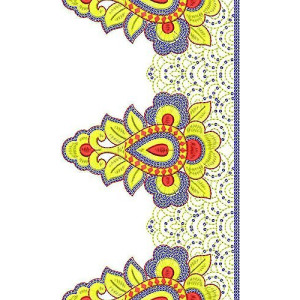Sequins Border Embroidery Border Design 3053