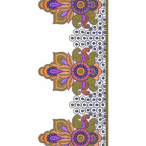 Big Collection Embroidery Lace Design 3054