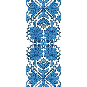 Crochet Border Embroidery Design 3060