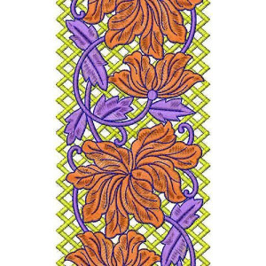 Velly Lace Embroidery Design 3192