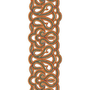 Cathedral Embroidery Lace Design 3196