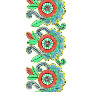 Bliss Cut Work Embroidery Lace Design 3199