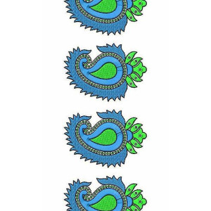 Pakistan ART Special Designer Paisley Design