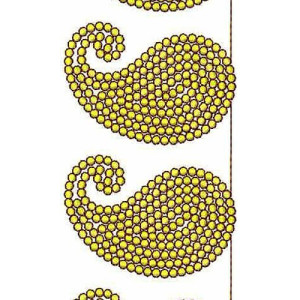 Folklore Paisley Designer Lace Border Embroidery Design