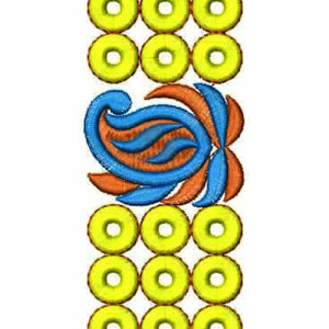 Bustier Maxi Dresses Embroidery Border Design