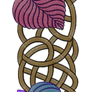 Arabian Scarf Rubber Embroidery Designs