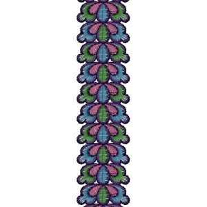 Arab Scarf | Hijab | Clothing | Lace Embroidery Design