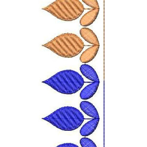 Simply Border Lace Embroidery Design