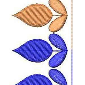 Simply Border Lace Embroidery Design