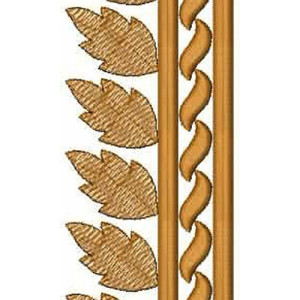 Kaftan Sleeve Border Embroidery Design