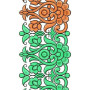 Farasha Border Lace Brocade Embroidery Design