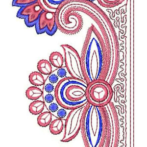 Vibrant Color Sequins Lace Border Borcade 4 Saree & Dress