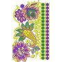 Irish Fashion Lace Embroidery Design