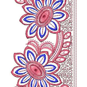 3mm Sequins Saree & Dress Lace Border Brocade